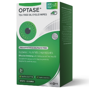 OPTASE® Tea Tree Oil Lid Wipes